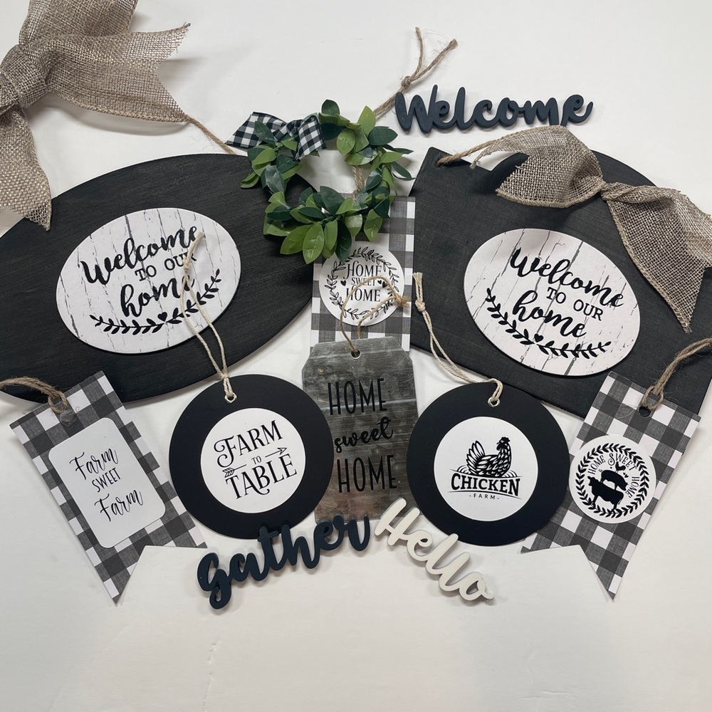 New Farmhouse Tiered Tray Decor